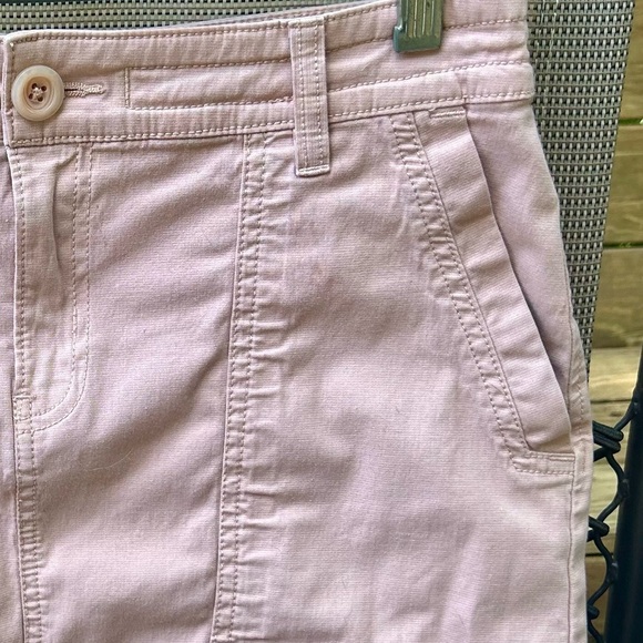 Prana Elle Women's Skirt, Mini, Pencil, Pink Blush Size 8 - Picture 4 of 9